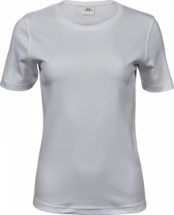 Tee Jays - Women's Lovely Organic Cotton Interlock Tee - White