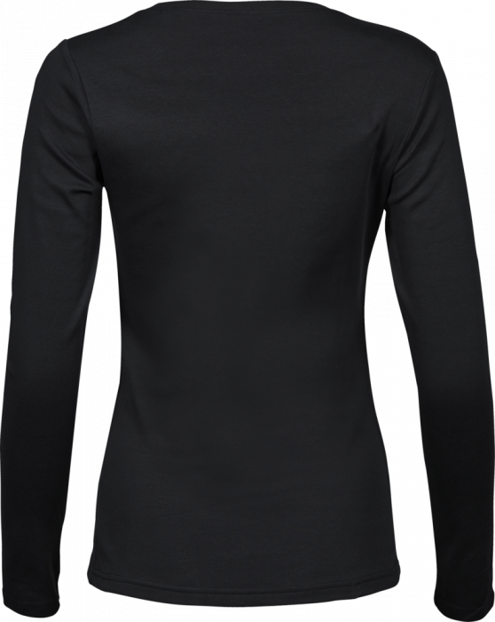 Tee Jays - Long-Sleeved Organic Interlock T-Shirt Women - negro