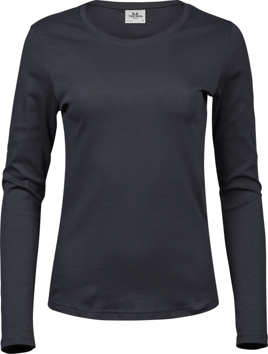 Tee Jays - Long-Sleeved Organic Interlock T-Shirt Women - Dark Grey