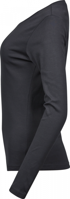 Tee Jays - Long-Sleeved Organic Interlock T-Shirt Women - Dark Grey