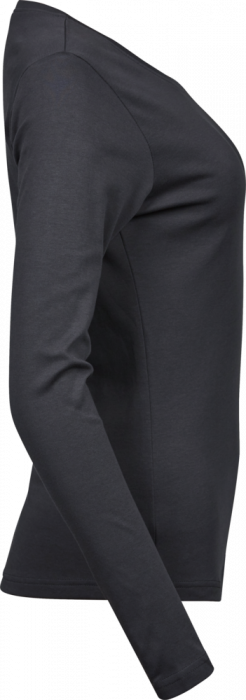 Tee Jays - Long-Sleeved Organic Interlock T-Shirt Women - Dark Grey