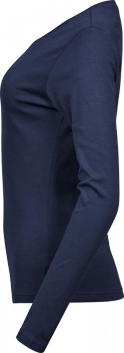 Tee Jays - Long-Sleeved Organic Interlock T-Shirt Women - Granat