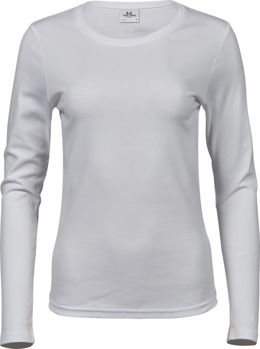Tee Jays - Langærmet Økologisk Interlock T-Shirt Kvinder - White