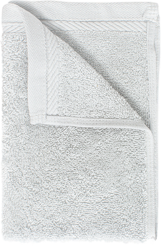 The One Towelling - Økologisk Gæstehåndklæde 30X50 Cm - Silver Grey