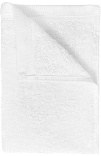 The One Towelling - Økologisk Gæstehåndklæde 30X50 Cm - Hvid