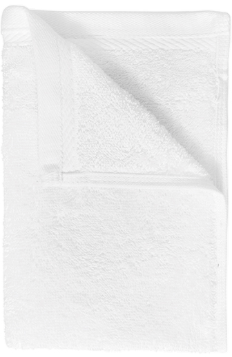 The One Towelling - Organic Guest Towel 30X50 Cm - Blanc