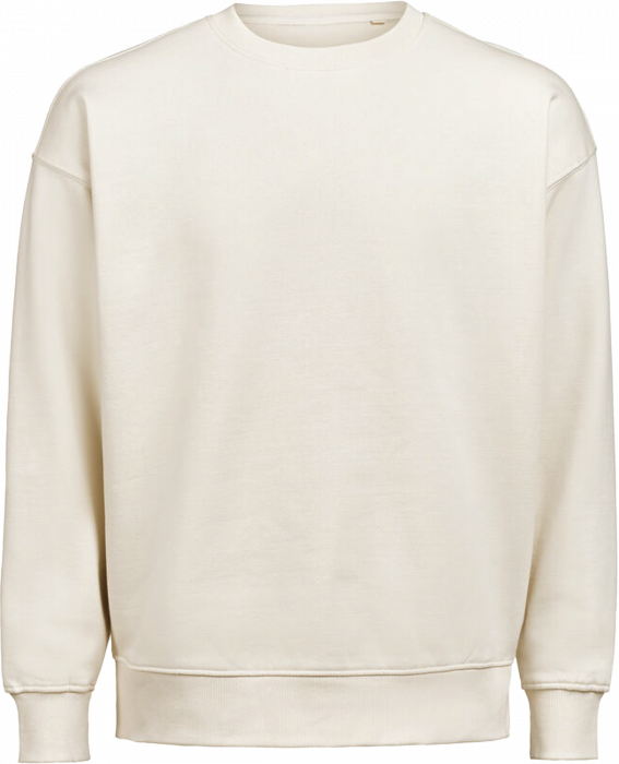 Untagged Movement - Organic Cotton Sweatshirt Loose Fit - Birch