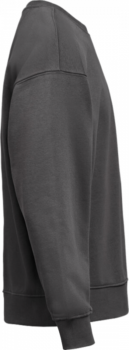 Untagged Movement - Organic Cotton Sweatshirt Loose Fit - Charcoal
