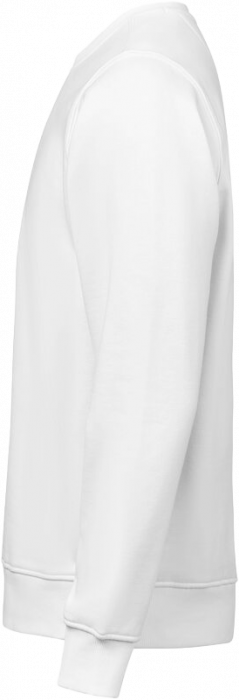 Untagged Movement - Organic Cotton Sweatshirt Regular Fit - White