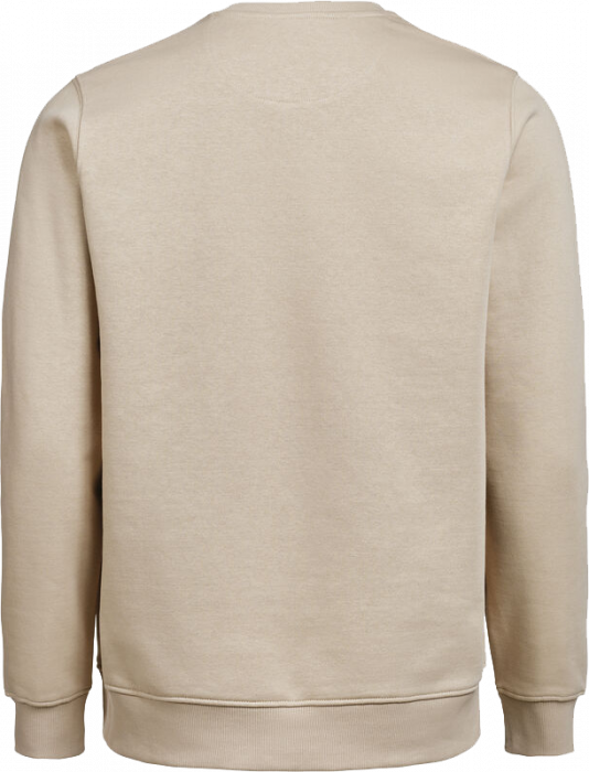 Untagged Movement - Organic Cotton Sweatshirt Regular Fit - Latte