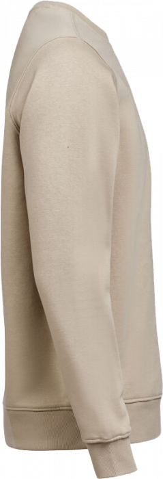 Untagged Movement - Organic Cotton Sweatshirt Regular Fit - Latte