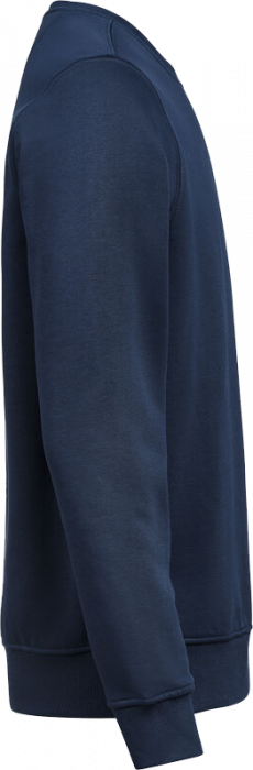 Untagged Movement - Organic Cotton Sweatshirt Regular Fit - Marine