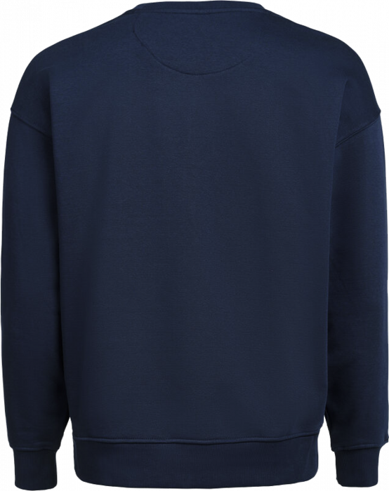 Untagged Movement - Organic Cotton Sweatshirt Loose Fit - Marine