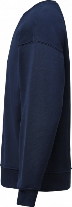 Untagged Movement - Organic Cotton Sweatshirt Loose Fit - Marine
