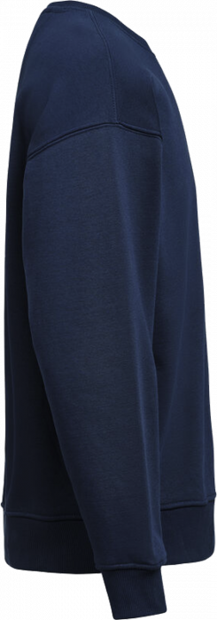 Untagged Movement - Organic Cotton Sweatshirt Loose Fit - Marine