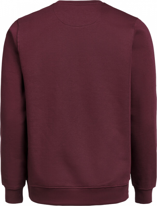 Untagged Movement - Organic Cotton Sweatshirt Regular Fit - Prune