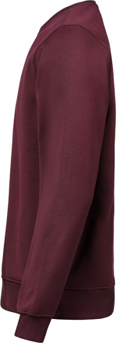 Untagged Movement - Organic Cotton Sweatshirt Regular Fit - Prune
