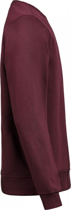 Untagged Movement - Organic Cotton Sweatshirt Regular Fit - Prune