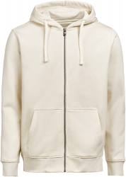 Organic Cotton Hoodie w. Zip Regular Fit