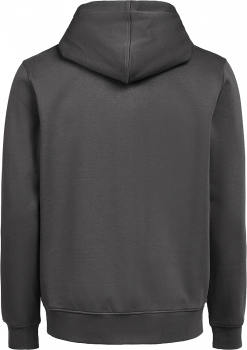 Untagged Movement - Organic Cotton Hoodie W. Zip Regular Fit - Charcoal