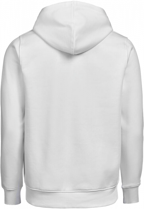Untagged Movement - Organic Cotton Hoodie W. Zip Regular Fit - White