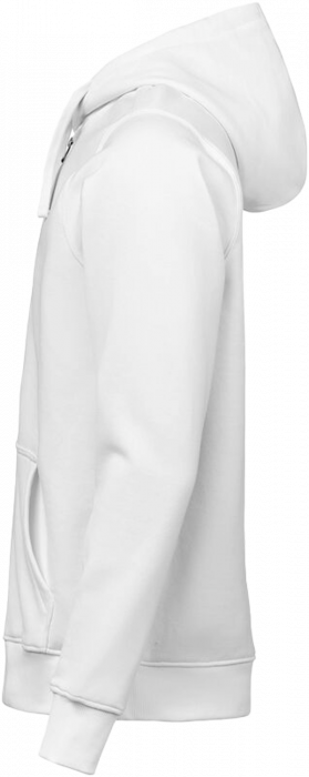 Untagged Movement - Organic Cotton Hoodie W. Zip Regular Fit - White