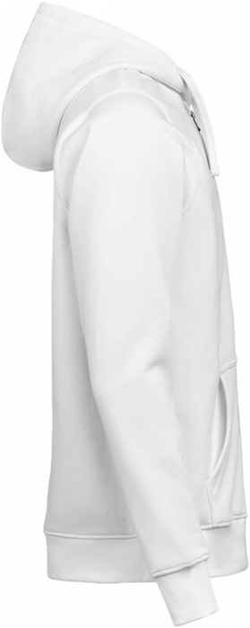 Untagged Movement - Organic Cotton Hoodie W. Zip Regular Fit - White