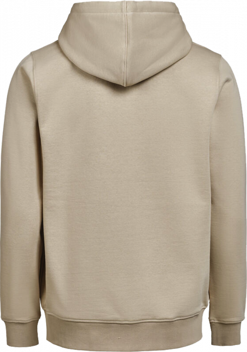 Untagged Movement - Organic Cotton Hoodie W. Zip Regular Fit - Latte