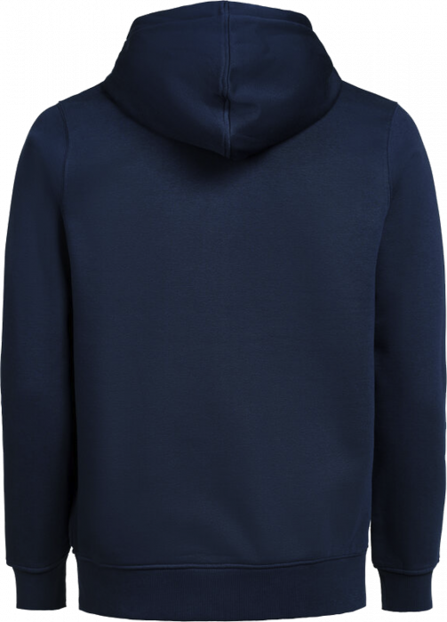 Untagged Movement - Organic Cotton Hoodie W. Zip Regular Fit - Marine