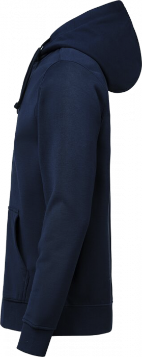 Untagged Movement - Organic Cotton Hoodie W. Zip Regular Fit - Marine