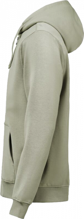 Untagged Movement - Organic Cotton Hoodie W. Zip Regular Fit - Sage