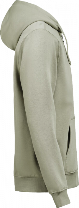 Untagged Movement - Organic Cotton Hoodie W. Zip Regular Fit - Sage