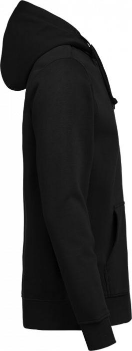 Untagged Movement - Organic Cotton Hoodie W. Zip Regular Fit - Black