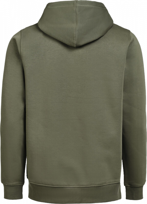 Untagged Movement - Organic Cotton Hoodie W. Zip Regular Fit - Thyme