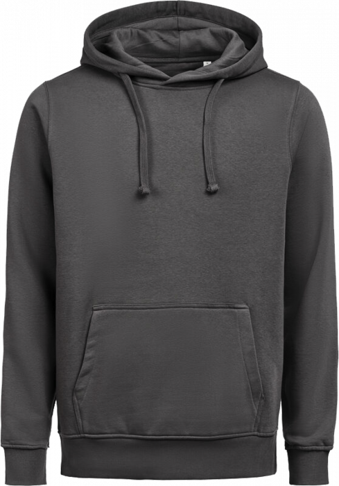 Untagged Movement - Organic Cotton Hoodie Regular Fit - Charcoal