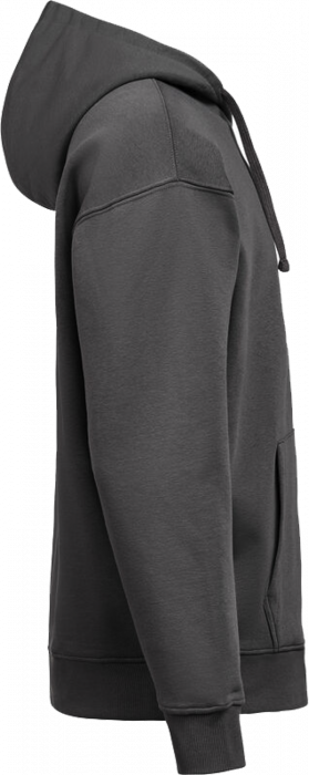 Untagged Movement - Organic Cotton Hoodie Loose Fit - Charcoal