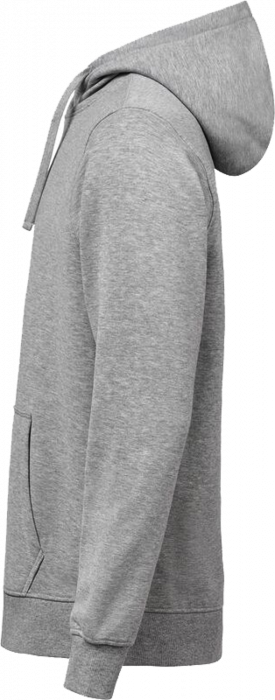 Untagged Movement - Organic Cotton Hoodie Regular Fit - Grey Melange