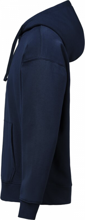 Untagged Movement - Organic Cotton Hoodie Loose Fit - Marine