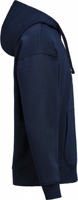 Untagged Movement - Organic Cotton Hoodie Loose Fit - Marine