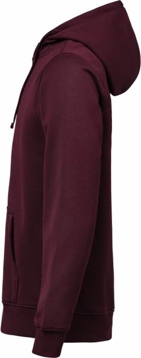 Untagged Movement - Organic Cotton Hoodie Regular Fit - Prune