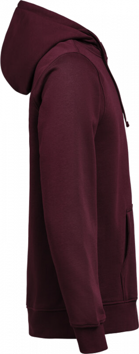 Untagged Movement - Organic Cotton Hoodie Regular Fit - Prune