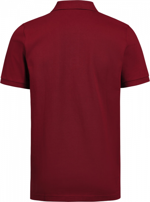 Untagged Movement - Organic Cotton Unisex Polo Regular Fit - Brick