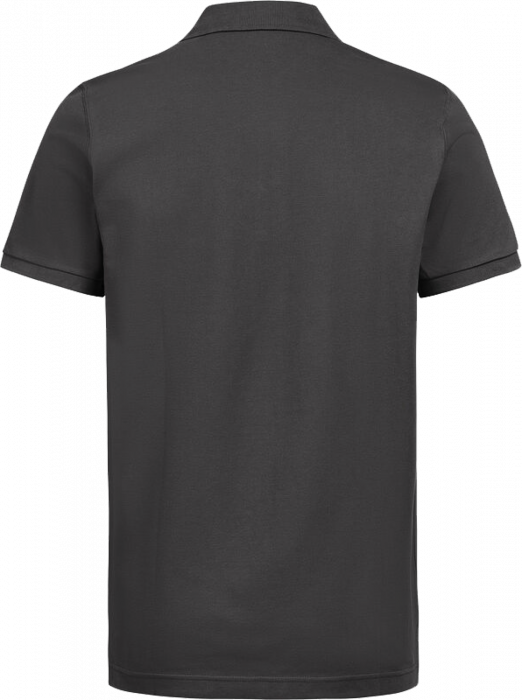 Untagged Movement - Organic Cotton Unisex Polo Regular Fit - Charcoal