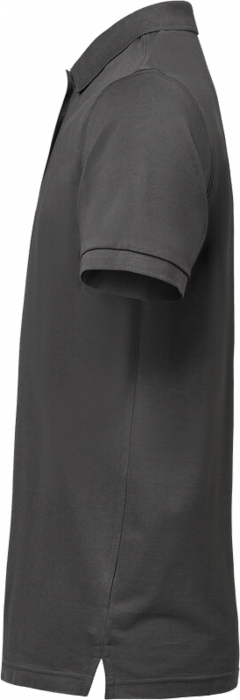Untagged Movement - Organic Cotton Unisex Polo Regular Fit - Charcoal