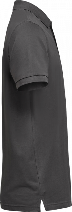 Untagged Movement - Organic Cotton Unisex Polo Regular Fit - Charcoal