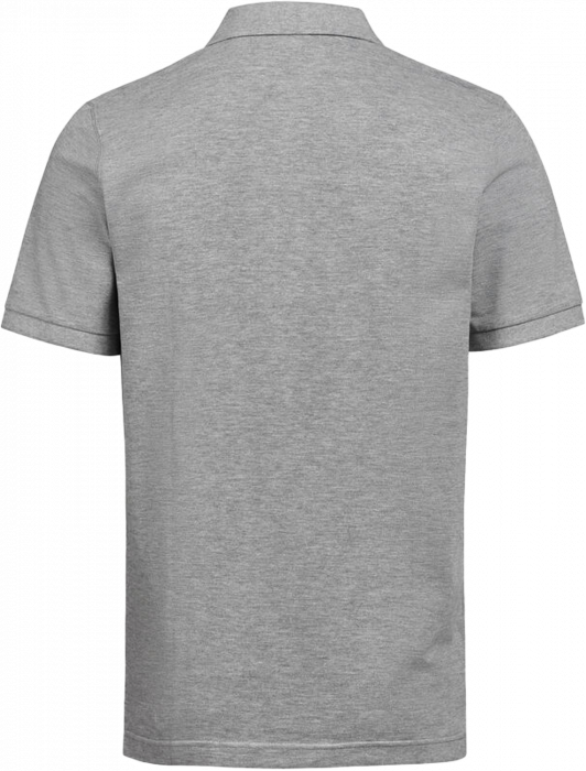 Untagged Movement - Organic Cotton Unisex Polo Regular Fit - Grey Melange