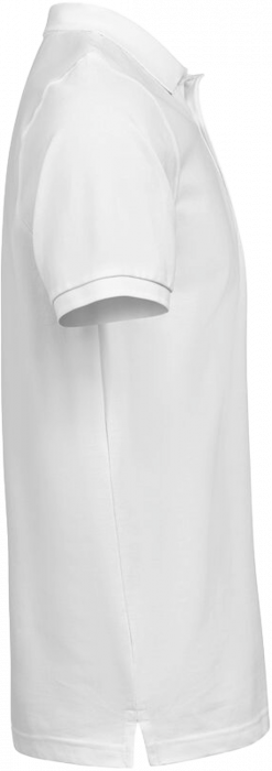 Untagged Movement - Organic Cotton Unisex Polo Regular Fit - White