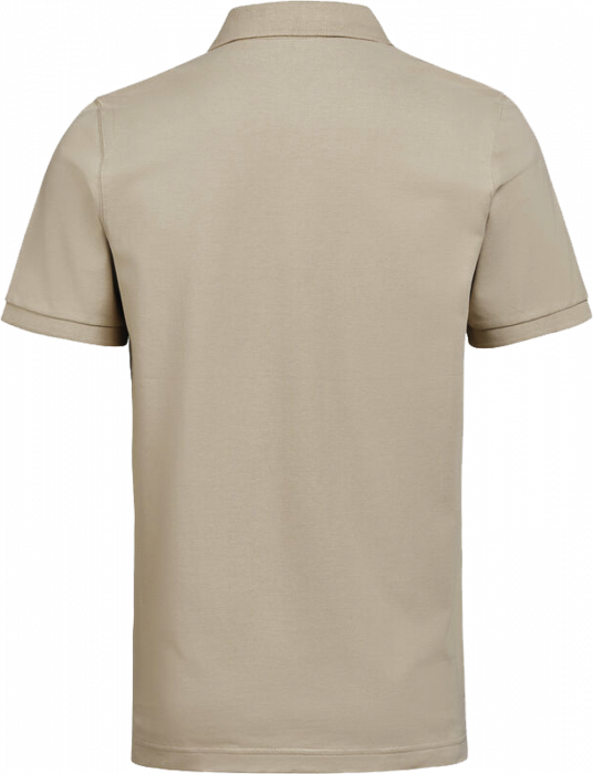 Untagged Movement - Organic Cotton Unisex Polo Regular Fit - Latte