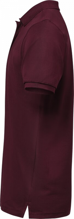 Untagged Movement - Organic Cotton Unisex Polo Regular Fit - Prune