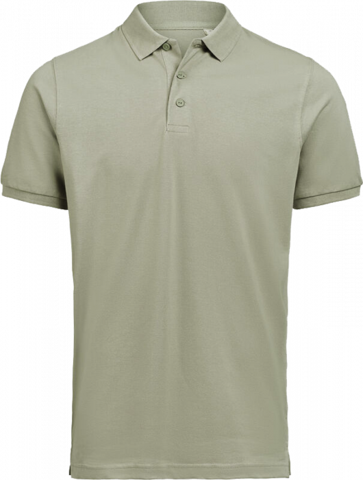 Untagged Movement - Organic Cotton Unisex Polo Regular Fit - Sage